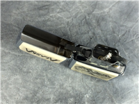 SCRIMSHAW ALASKA WOLVES Brushed Chrome Lighter (Zippo, 2005)