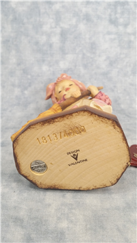 ANRI Sarah Kay Design Valentine SWEEPING Limited Edition Wood Carved Figurine