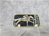 SECRETARIAT Official Triple Crown Winner .999 Fine Silver Ingot Collection (Silver Creations Ltd., 1973)