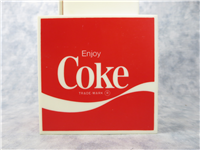 Vintage 1970's Coca-Cola 14-3/4" Plastic Corner/Triangle Wall Mount Thermometer 