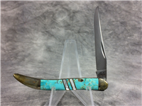 2002 Case EX10096 SS Exotic Turquoise & Mother of Pearl Toothpick