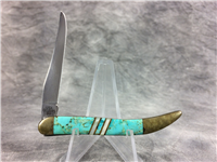 2002 Case EX10096 SS Exotic Turquoise & Mother of Pearl Toothpick
