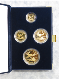 2006 4 Coin Gold Proof Set American Eagle