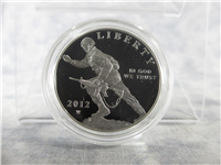 United States Army Infantry Soldier Commemorative Silver Proof Dollar in Box with COA (US Mint, 2012-W)