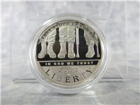 American Veterans Disabled For Life Commemorative Silver Proof Dollar in Box with COA (US Mint, 2010-W)