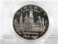 1996-P Smithsonian Proof Silver Dollar