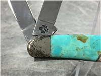2002 Case EX318 SS Turquoise & Mother of Pearl Stockman