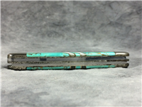 2002 Case EX318 SS Turquoise & Mother of Pearl Stockman