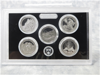 2012 America the Beautiful Quarters silver Proof Set (5 coins)