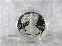 1999-P American Eagle Silver Dollar Proof in Box with COA US Mint