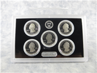 2013-S America The Beautiful Silver Proof Set (black box, 5 coins)