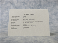 Star-Spangled Banner Silver Dollar Proof Coin Box with COA (US Mint, 2012-P)