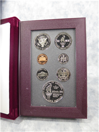 1996 Atlanta Olympics Prestige Silver Proof Set (7 coins)