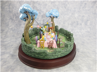 TEA PARTY SCENE A Tea Party in Wonderland 5-1/2 inch Disney Alice In Wonderland Figurine (WDCC, 11K-41295-0, 1998-2001)