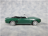Official GM Product 1969 Green Convertible Camaro SS 1:64 Diecast Car (High Speed, 1990's)