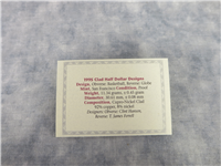 1995-S Atlanta Olympics Proof Basketball Clad Half Dollar