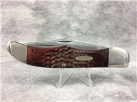 1996 CASE XX USA 6265 SAB SS Serrated Pakkawood Folding Hunter Knife