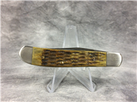 PARKER EAGLE Jigged Bone Damascus Single-Blade Folding