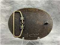 EL CID PIONEER DUPONT Company Logo Leather  Belt Buckle