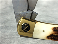 BROWNING 522 Sambar Stag 2-Blade Lockback