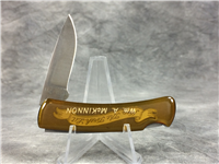 1986 Buck USA 826 Gold Statue of Liberty Commemorative Lockback