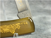 1986 Buck USA 826 Gold Statue of Liberty Commemorative Lockback