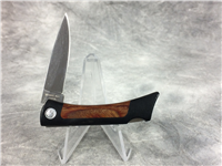 BROWNING 803 Black with Wood Inlay 2-5/8" Lockback