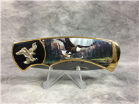 FRANKLIN MINT "Save the Eagle" Single Blade Folding Collector Knife