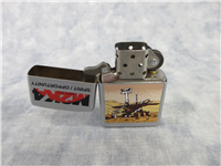 M2K4 SPIRIT/OPPORTUNITY Satin Chrome Lighter (Zippo, Mars 2004)