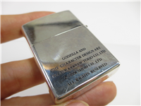 GODZILLA MOVIE 1998 Polished Chrome Limited Edition Lighter (Zippo, 1997)