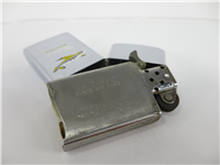 BEECHCRAFT BONANZA Polished Chrome Slim Lighter (Zippo, 1972)