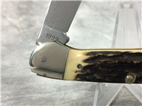 Rare 1999 REMINGTON UMC Limited Edition 1/1500 Stag Canoe Wildlife Knife
