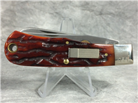 Rare 1999 REMINGTON UMC 100th Anniv ATA Cartridge Bone Small Trapper Knife