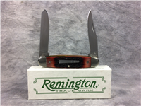 2015 REMINGTON UMC R4466 Amber Jigged Bone Cliffhanger Bullet Knife