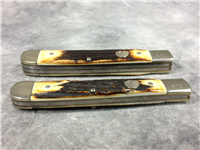 1969 BOKER East Meets West Railroad 100th Anniversary Commerative Knife Set