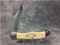 SCHRADE SC-500 Scrimshaw Bison Lockback  w/ Sheath