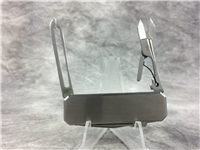 Stainless Steel Lobster-Style Gentleman's Pen Knife - Scissors, File, Tweezers