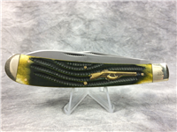 REMINGTON NEW TANG  Series II Handmade Green Bone 2-Blade Rifle Knife