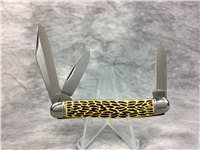 IMPERIAL Stainless USA Hollow Ground 3-1/4" Serpentine Stockman