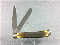 CAMILLUS USA 2-Blade Sawcut Green & Yellow 3-7/8" Trapper