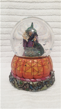 BREWING UP TROUBLE 6 inch Musical Snow Globe (Jim Shore, Enesco, 4015696, 2009)