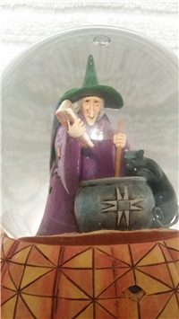 BREWING UP TROUBLE 6 inch Musical Snow Globe (Jim Shore, Enesco, 4015696, 2009)