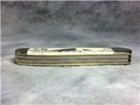 1999 Case 6249 CV Smooth Natural Harbor Games Scrimshaw Copperhead