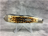 2000 Case 6207 SS Amber Peachseed Transition Mini Trapper