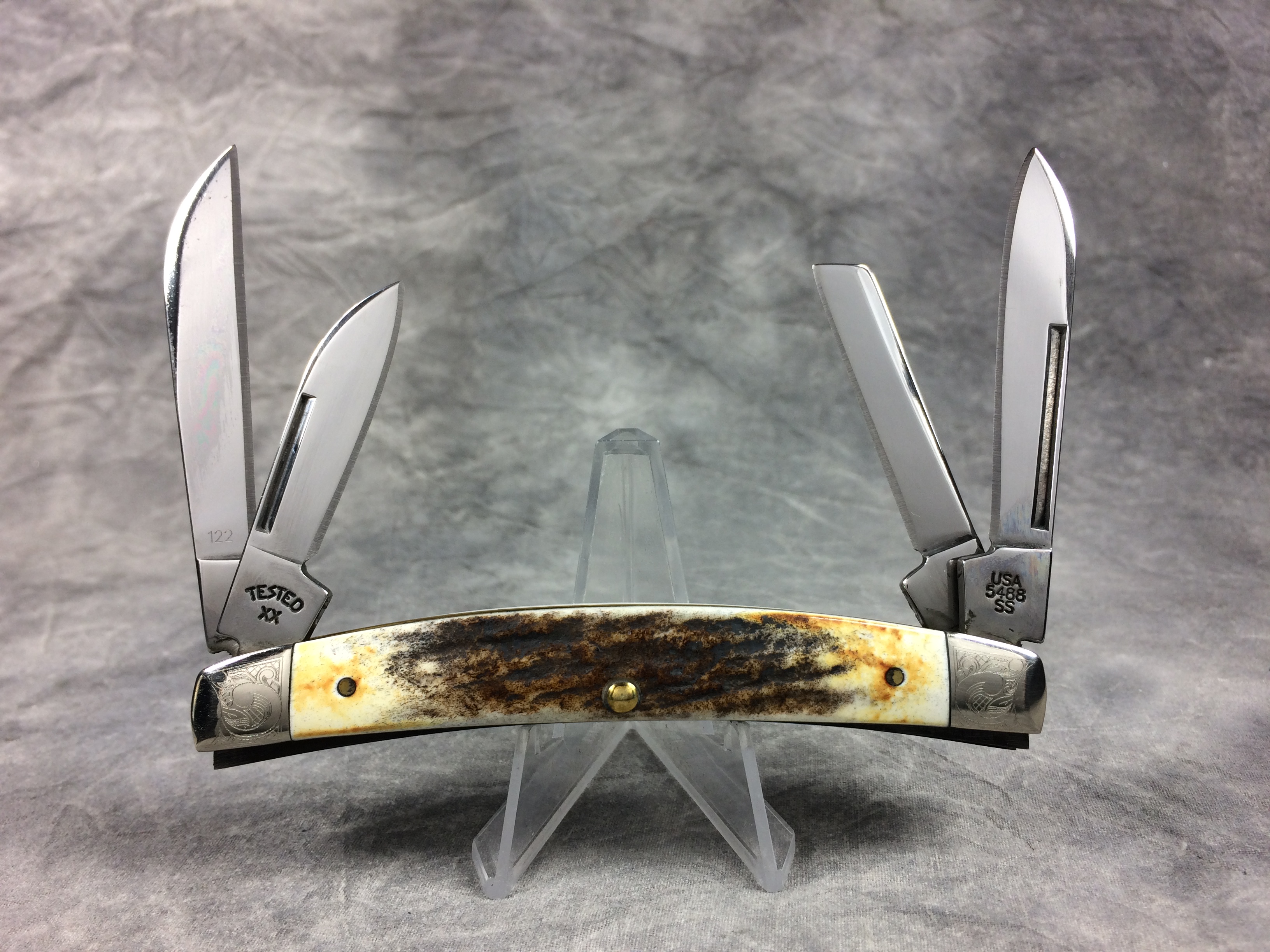 How much is 2004 Case 5488 SS Burnt Stag Limited Edition Tested XX ...