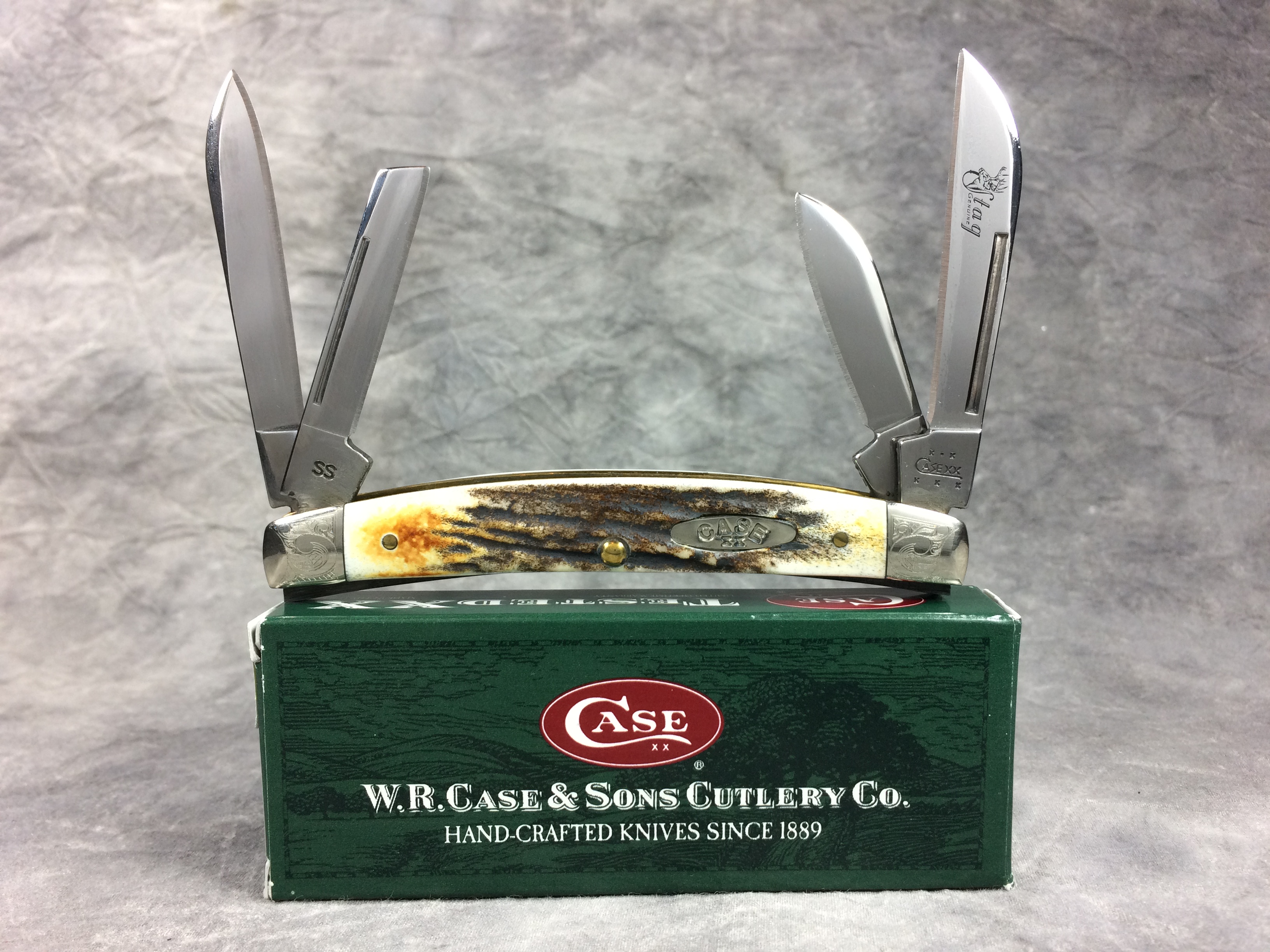 How much is 2004 Case 5488 SS Burnt Stag Limited Edition Tested XX ...