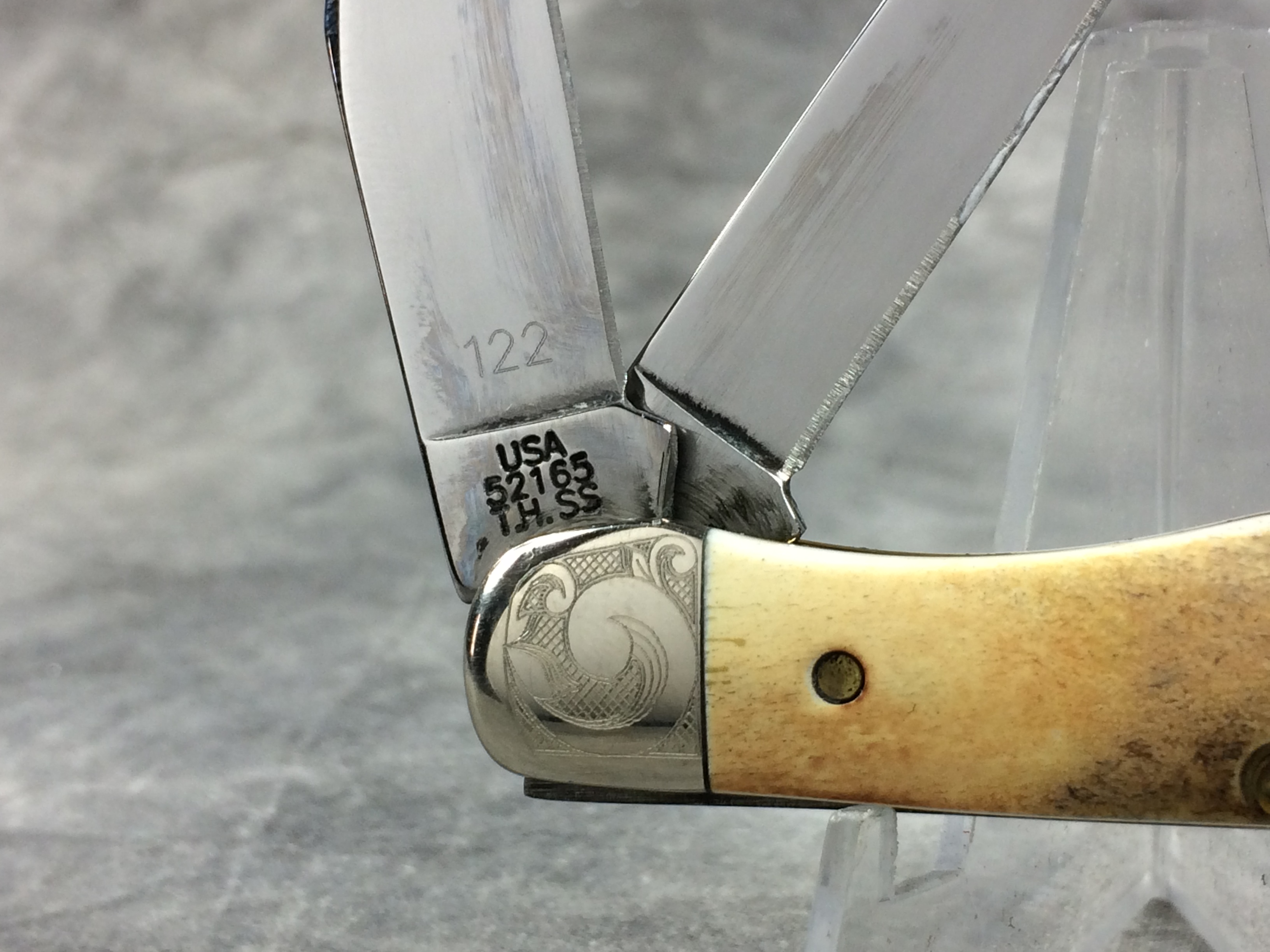 How much is 2004 Case TH52165 SS Burnt Stag Thomas Hart Folding Hunter ...