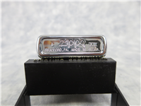 Camel Lights A MATCH AND A CAMEL 1927 AD 2-Sided Brushed Chrome Lighter (Zippo, CZ198, 1997)