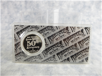 1987  Walt Disneys Snow White 50th Anniversary Snow White Silver Medal 