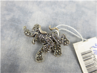Judith Jack PLUTO Sterling Silver Marcasite Pin/Brooch (Walt Disney Gallery)